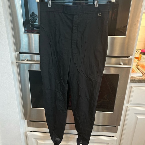 Roffe Pants - Roffe women’s leggings with stirrups, size 12, run small. GUC. Made in USA
